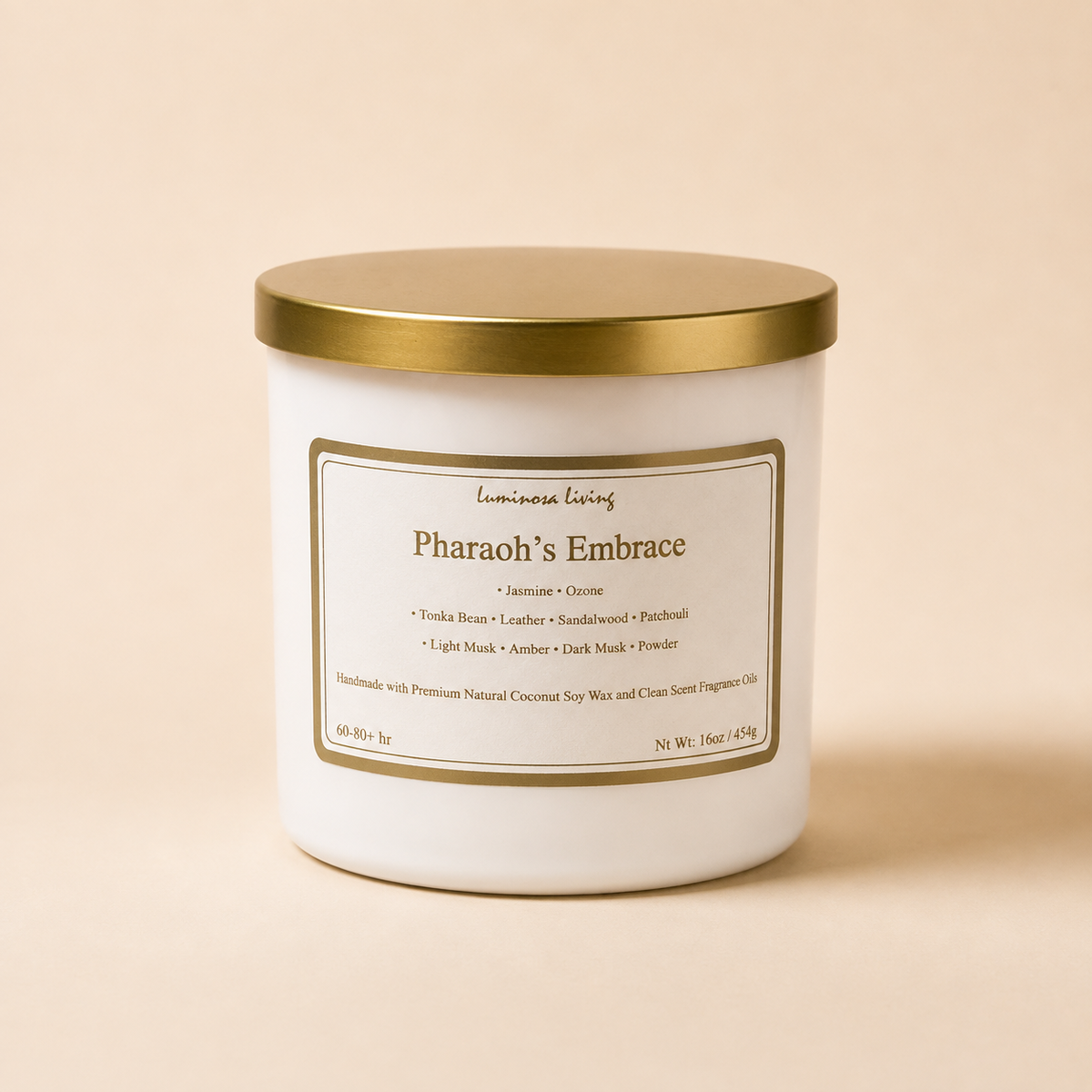 Pharaoh's Embrace | 16 oz Luxury Coconut Soy Candle
