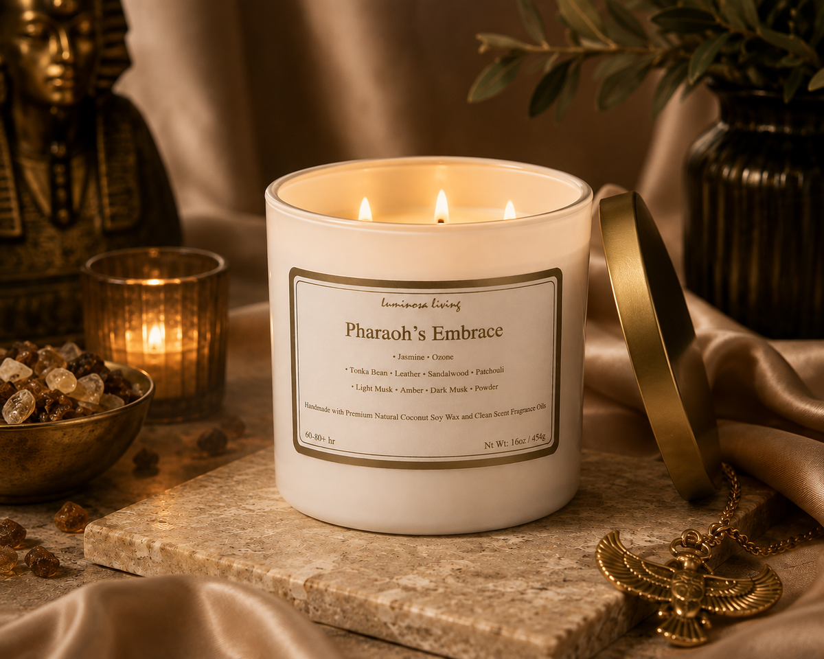Pharaoh's Embrace | 16 oz Luxury Coconut Soy Candle