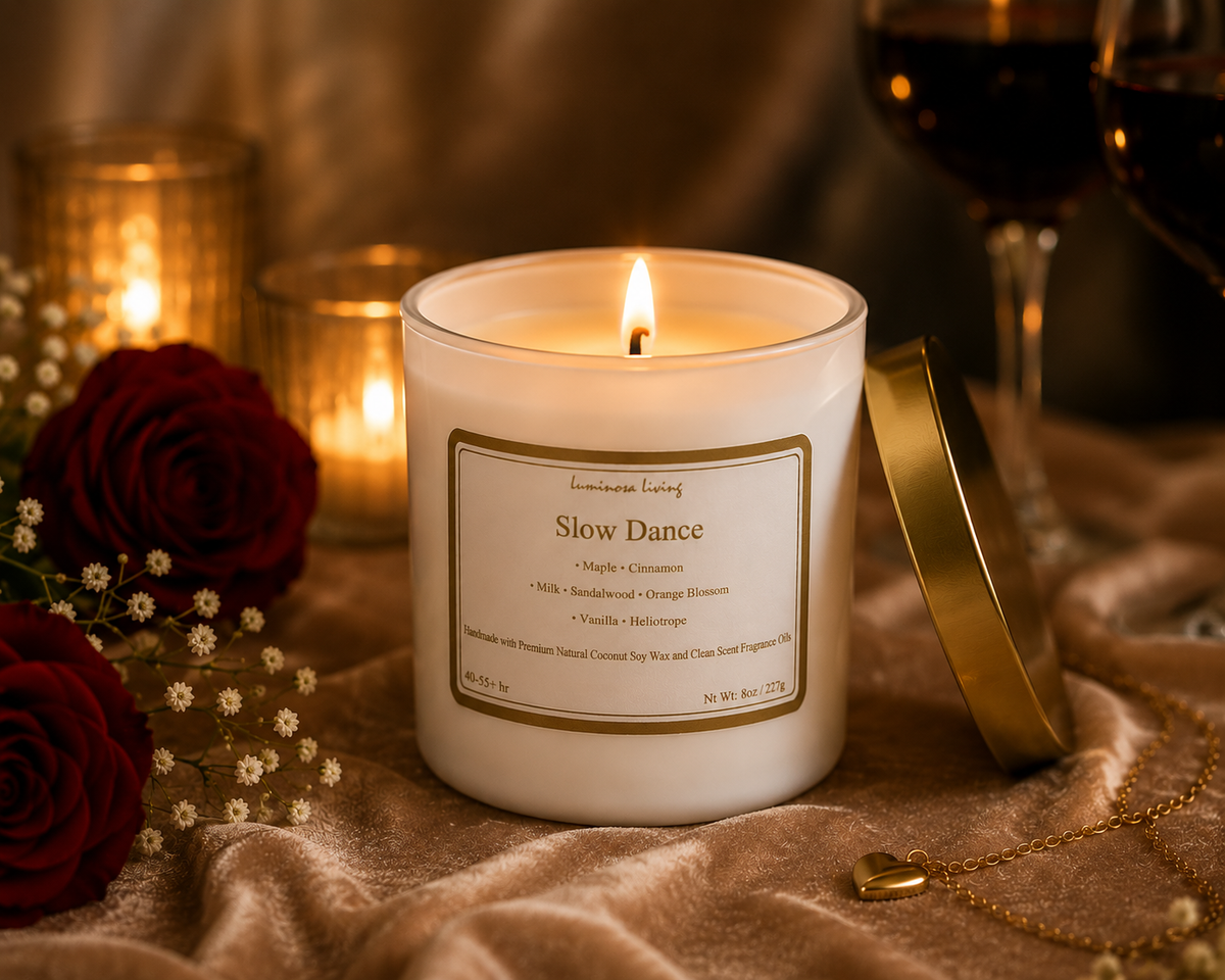 Slow Dance | 8 oz Luxury Coconut Soy Candle