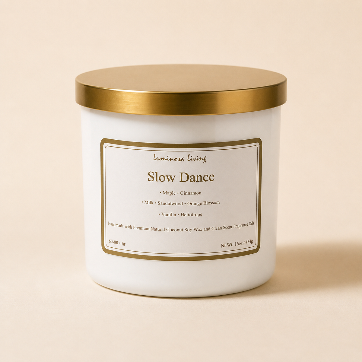 Slow Dance | 16 oz Luxury Coconut Soy Candle