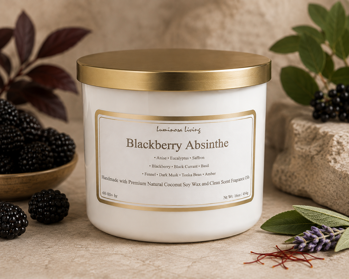 Amber & Oaks | 16 oz Luxury Coconut Soy Candle
