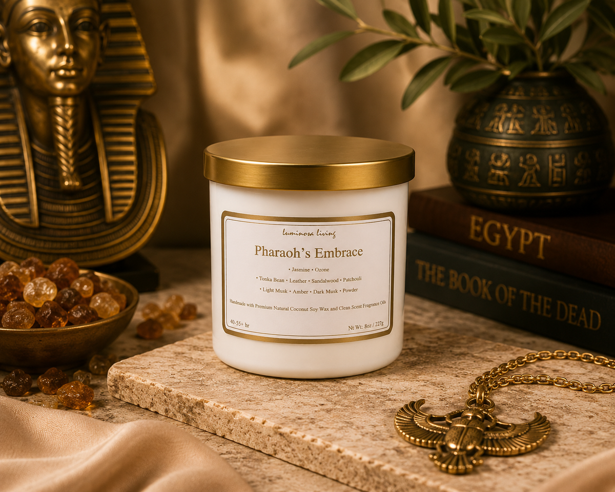 Pharaoh's Embrace | 8 oz Luxury Coconut Soy Candle