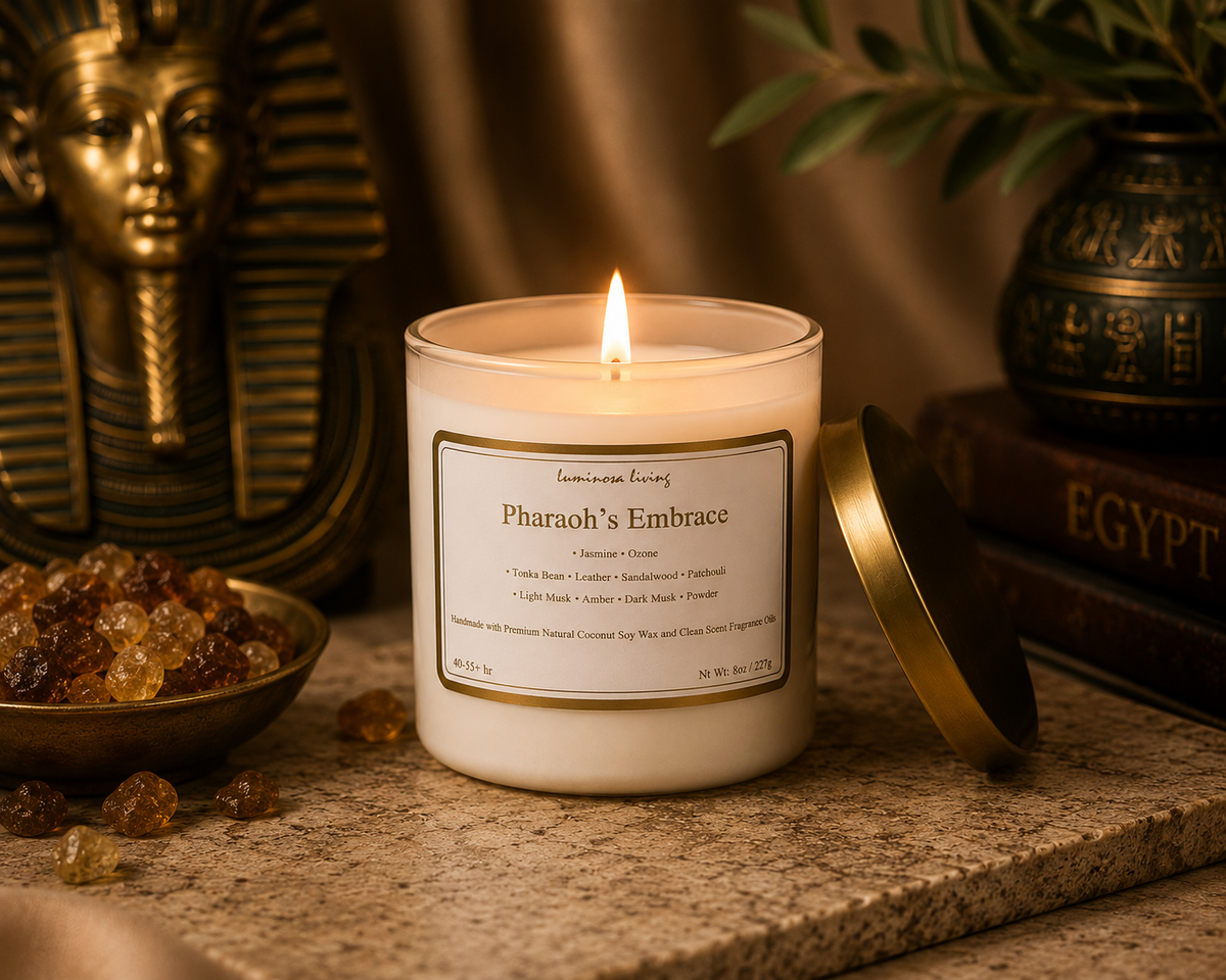 Pharaoh's Embrace | 8 oz Luxury Coconut Soy Candle
