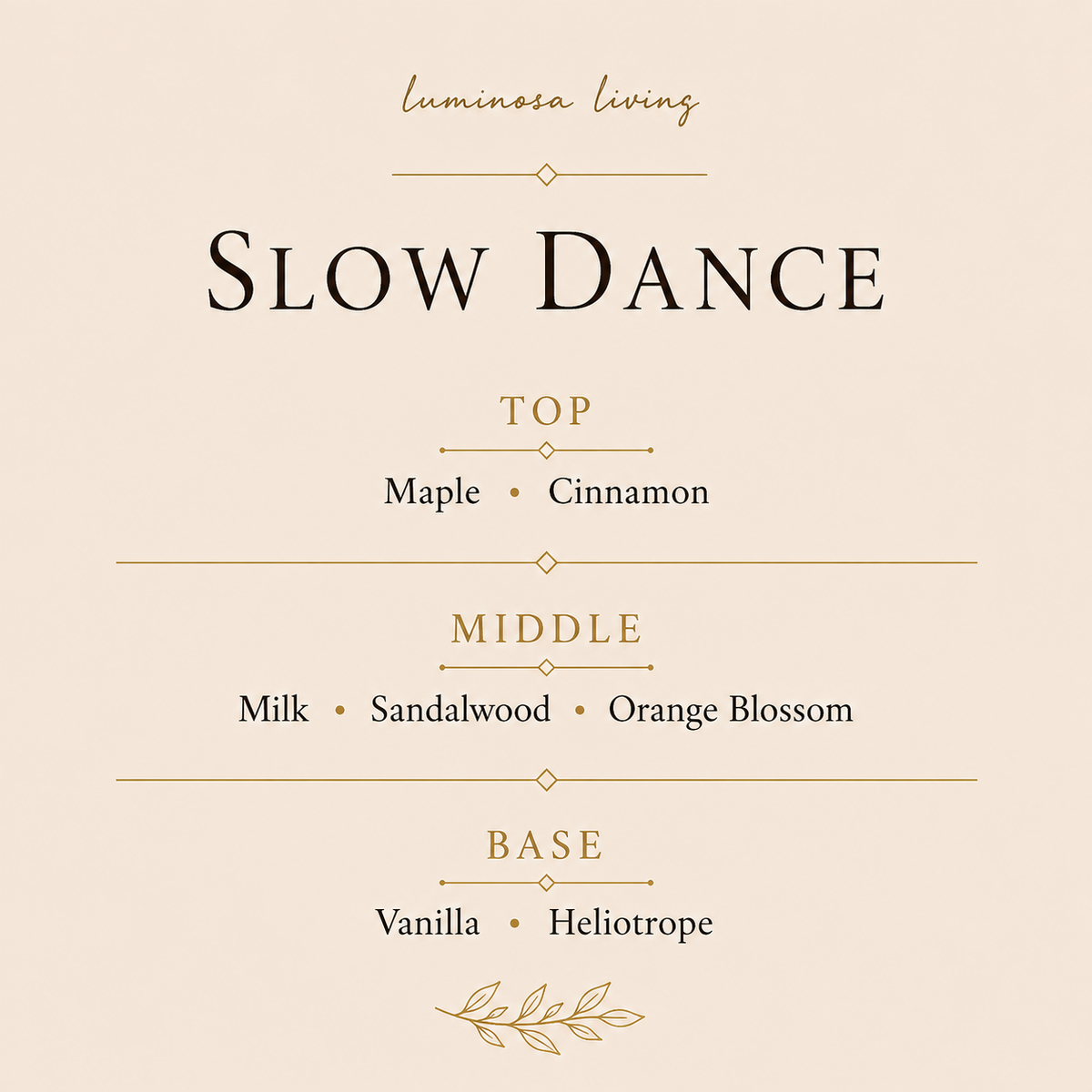 Slow Dance | 8 oz Luxury Coconut Soy Candle
